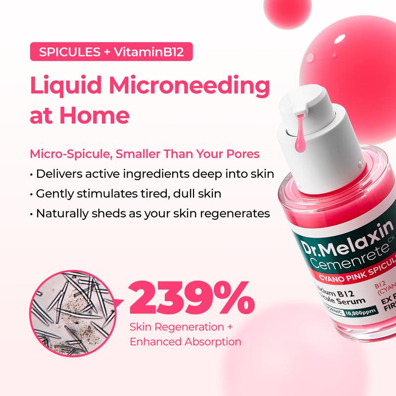 Lumi Pore & Spot Care Duo | Shrinks Pores & Fades Blemish Marks | Cyano Pink Spicule Serum + Picotonic Shot Ampoule